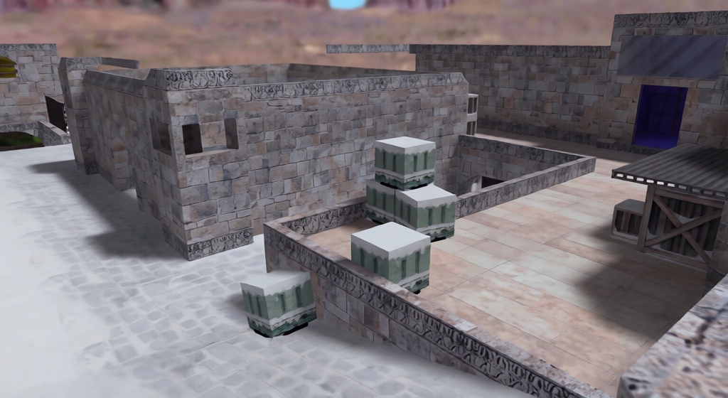 zm_dust2_2010_rf — Counter-Strike 1.6 Zombie Mod map