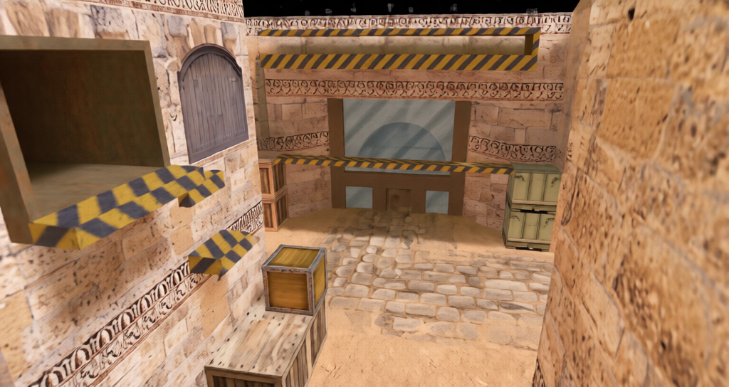 zm_dust2_2x2_reinkarnation — Counter-Strike 1.6 Zombie Mod map