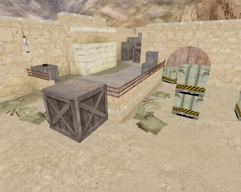 zm_dust2_final — Counter-Strike 1.6 Zombie Mod map