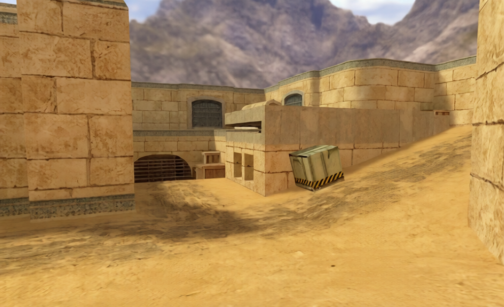 zm_dust2_long — Counter-Strike 1.6 Zombie Mod map