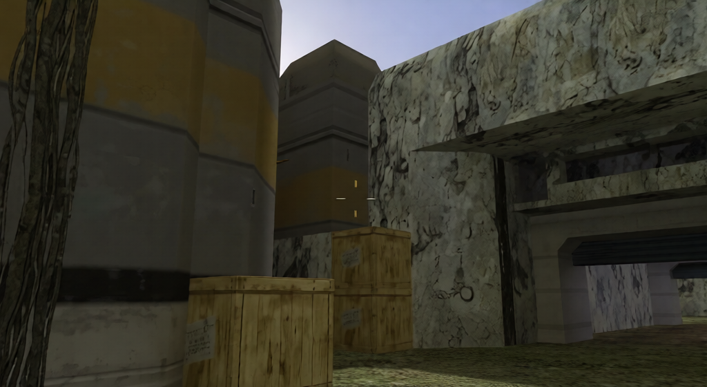 zm_dust2_nature — Counter-Strike 1.6 Zombie Mod map