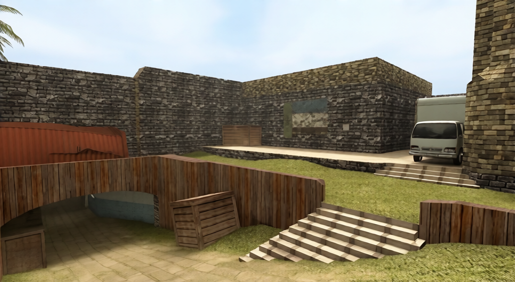 zm_dust33_re — Counter-Strike 1.6 Zombie Mod map