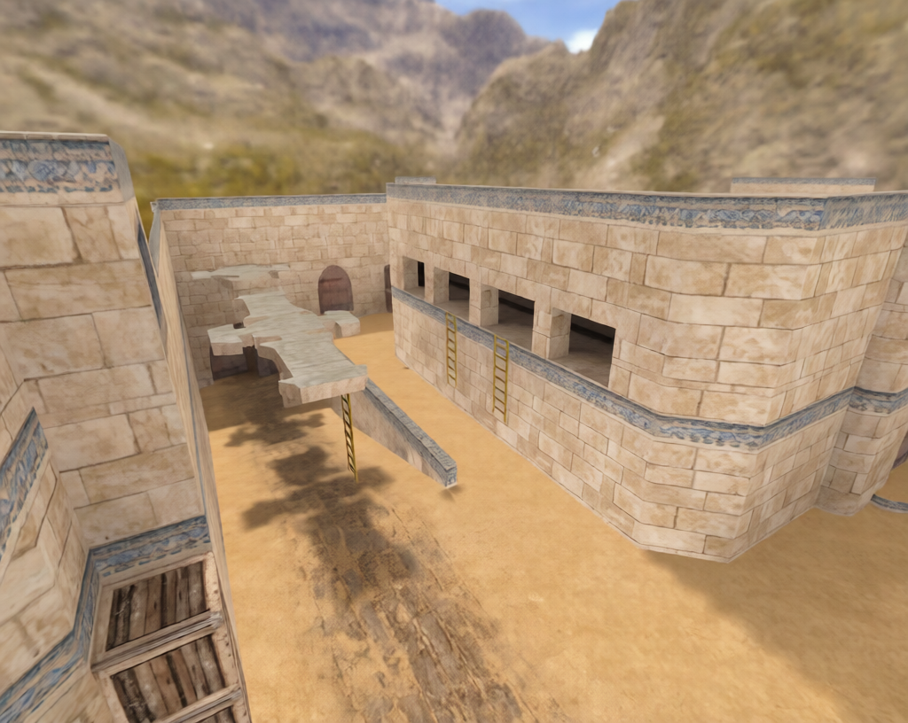 zm_dust_2k18 — Counter-Strike 1.6 Zombie Mod map