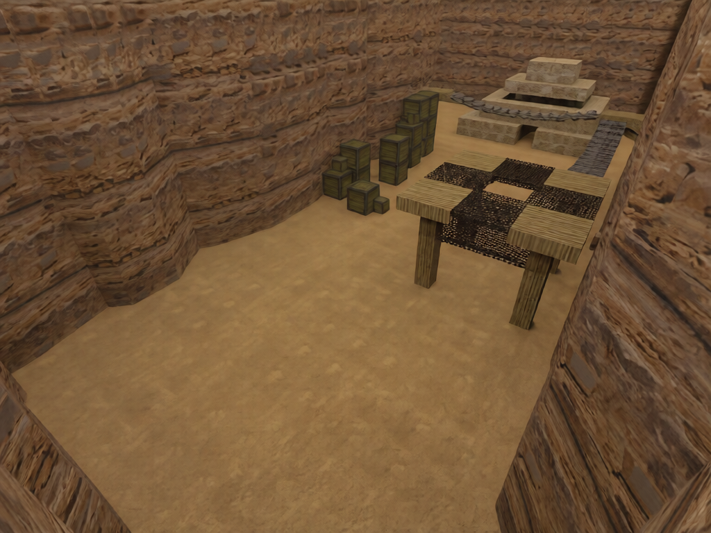 zm_dust_attack — Counter-Strike 1.6 Zombie Mod map