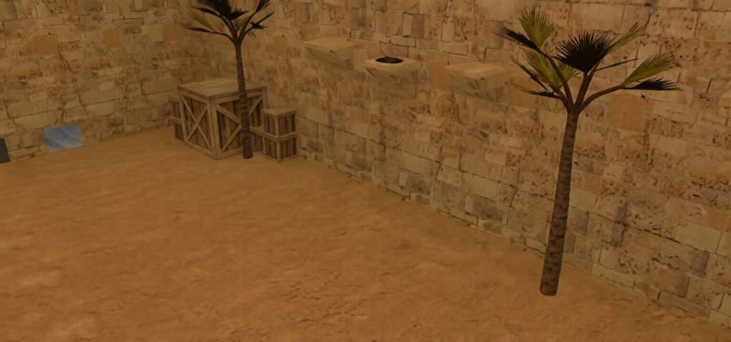 zm_dust_palms_zg — Counter-Strike 1.6 Zombie Mod map