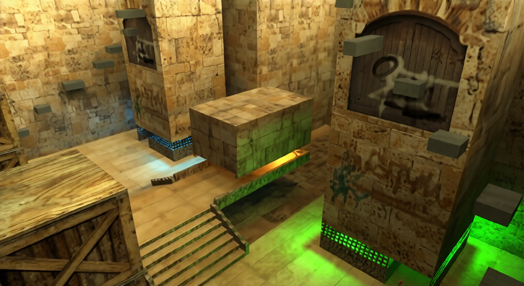 zm_dust_short_mxp — Counter-Strike 1.6 Zombie Mod map