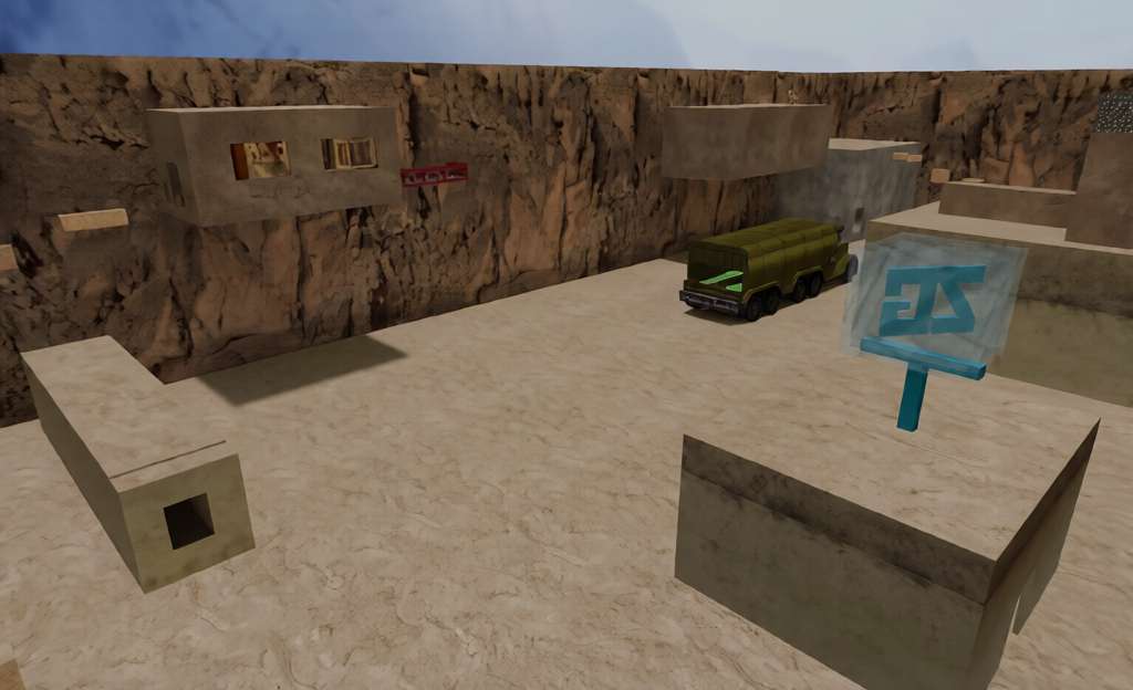 zm_dust_world — Counter-Strike 1.6 Zombie Mod map