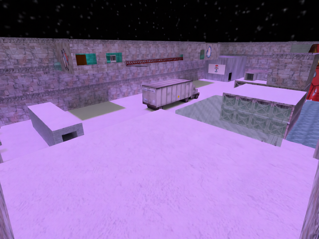 zm_dust_world_winter_e — Counter-Strike 1.6 Zombie Mod map