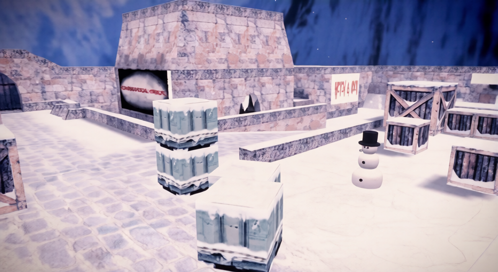 zm_dusts_winter — Counter-Strike 1.6 Zombie Mod map