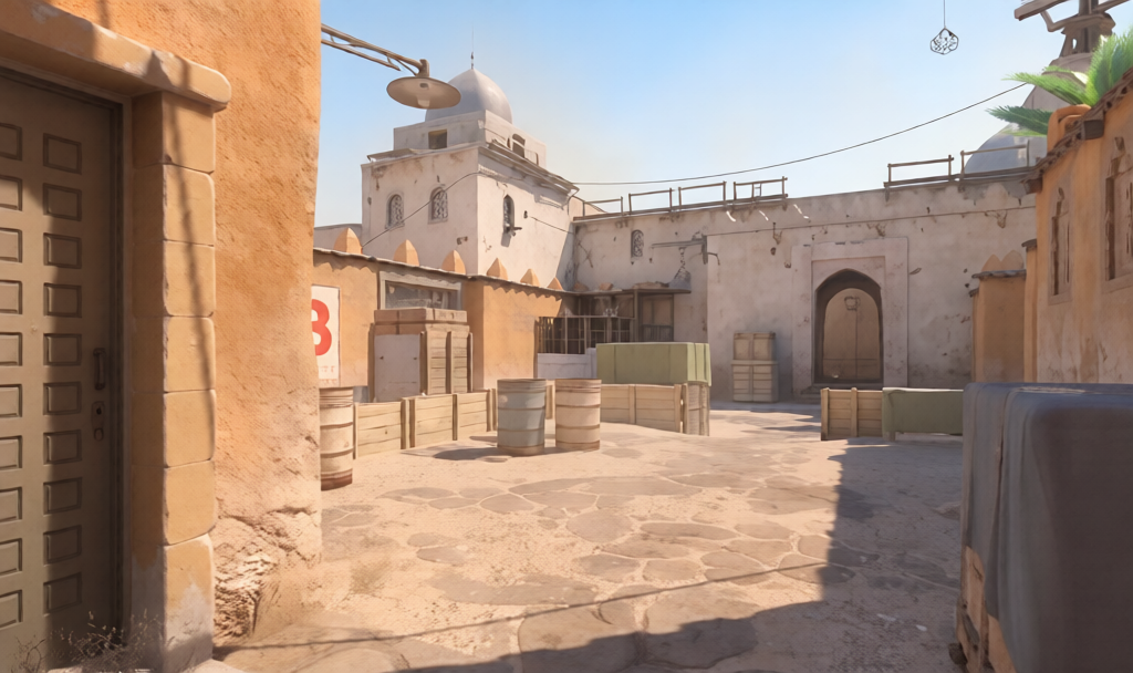 zm_dustv2_zyg — Counter-Strike 1.6 Zombie Mod map