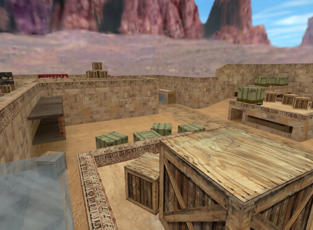 zm_dusty_jw — Counter-Strike 1.6 Zombie Mod map