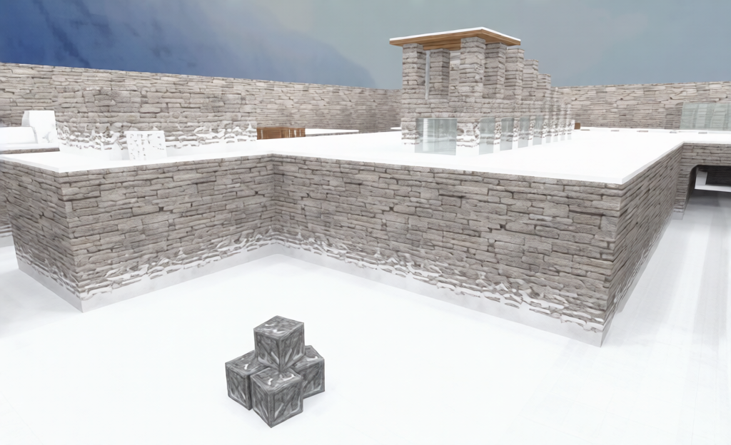 zm_electro_winter — Counter-Strike 1.6 Zombie Mod map