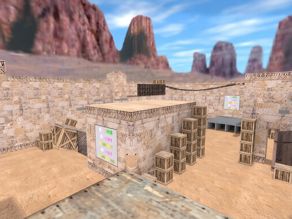 zm_elite_sand — Counter-Strike 1.6 Zombie Mod map