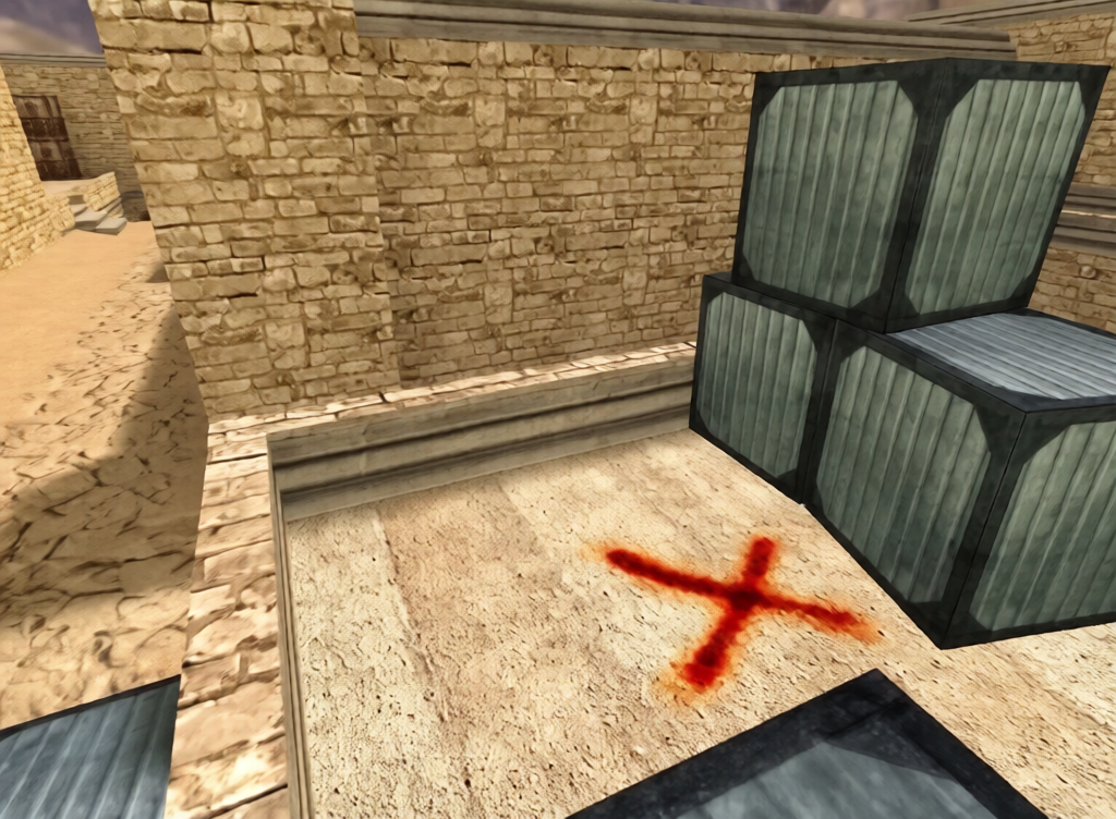 zm_evil-dust — Counter-Strike 1.6 Zombie Mod map