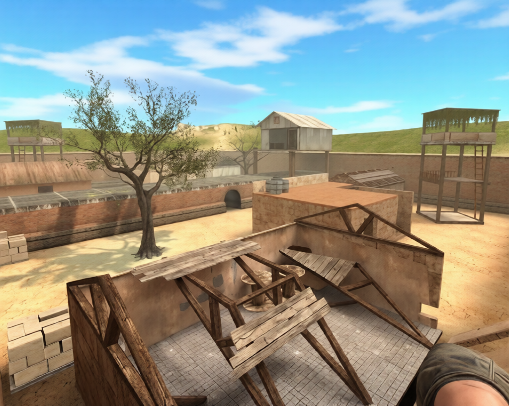 zm_farm_hl2go — Counter-Strike 1.6 Zombie Mod map