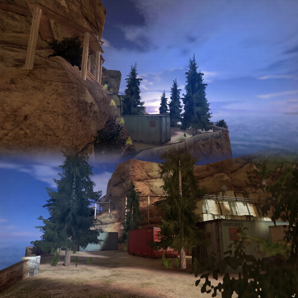 zm_forested — Counter-Strike 1.6 Zombie Mod map