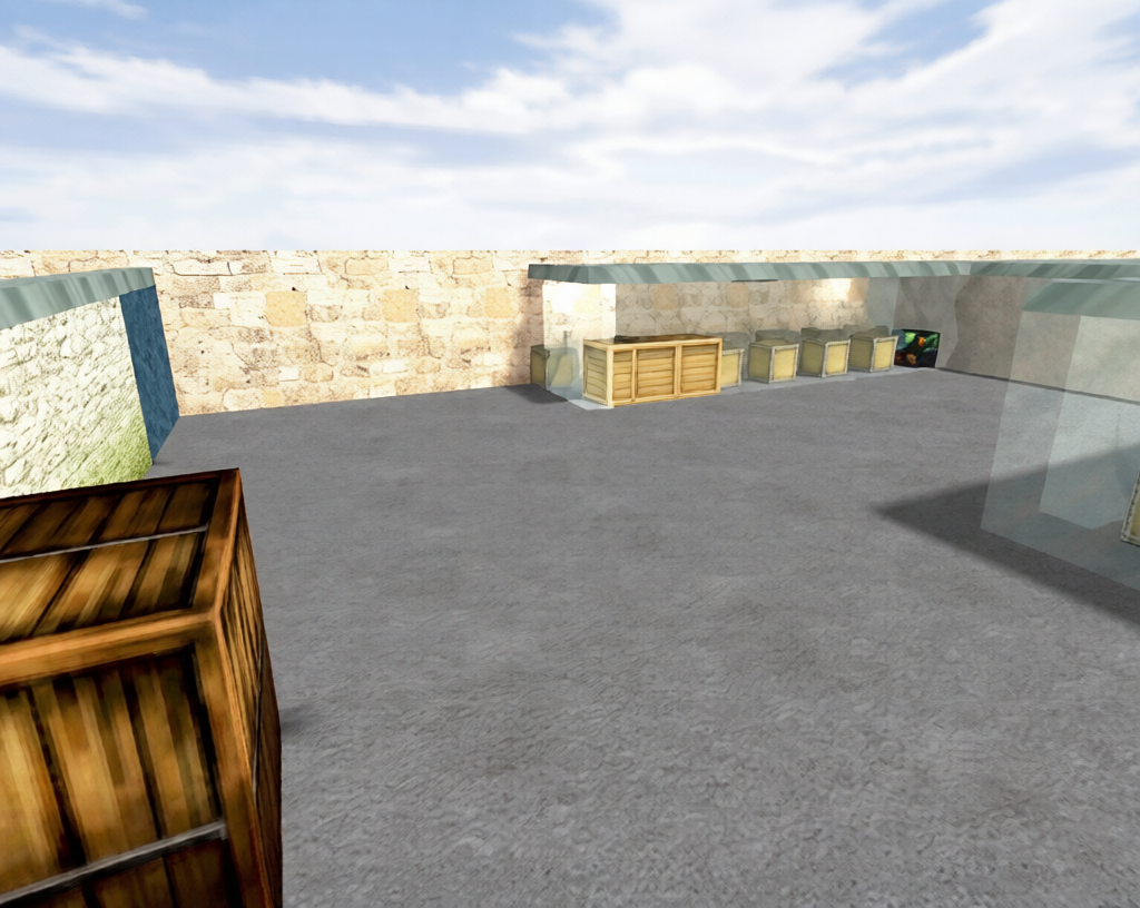 zm_glass_n_steel_final — Counter-Strike 1.6 Zombie Mod map