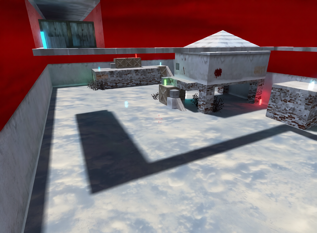 zm_gnight_snowbase — Counter-Strike 1.6 Zombie Mod map