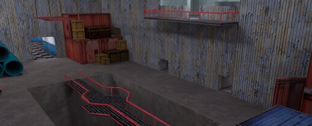 zm_hangar13_re_b7 — Counter-Strike 1.6 Zombie Mod map