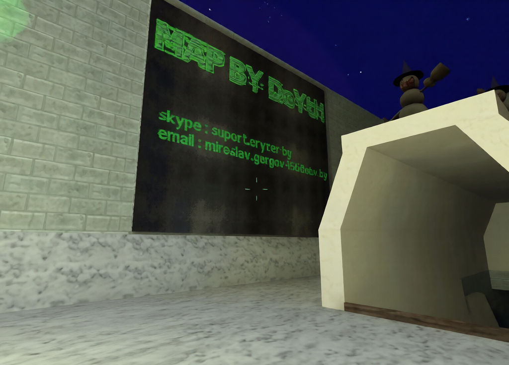 zm_ice_attackv4_v3 — Counter-Strike 1.6 Zombie Mod map