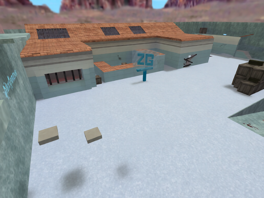 zm_ice_humans_zg — Counter-Strike 1.6 Zombie Mod map