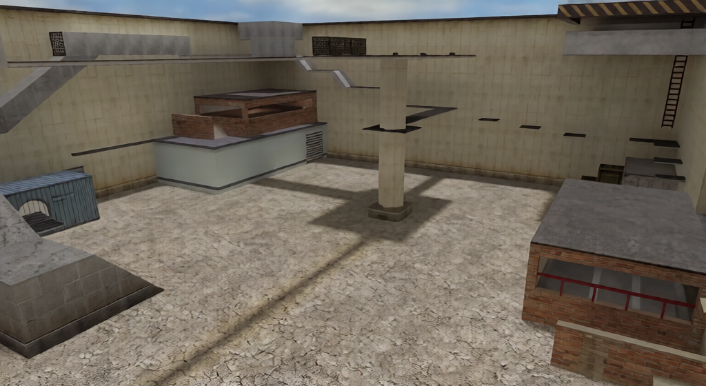 zm_ls_secure_facility_v2 — Counter-Strike 1.6 Zombie Mod map