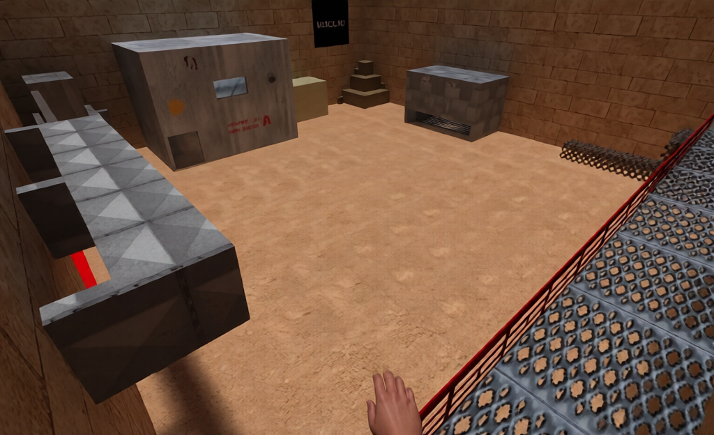 zm_minecraftworld_h2k — Counter-Strike 1.6 Zombie Mod map
