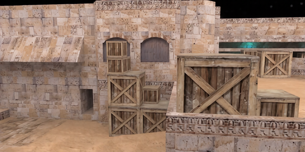 zm_mkdust2 — Counter-Strike 1.6 Zombie Mod map