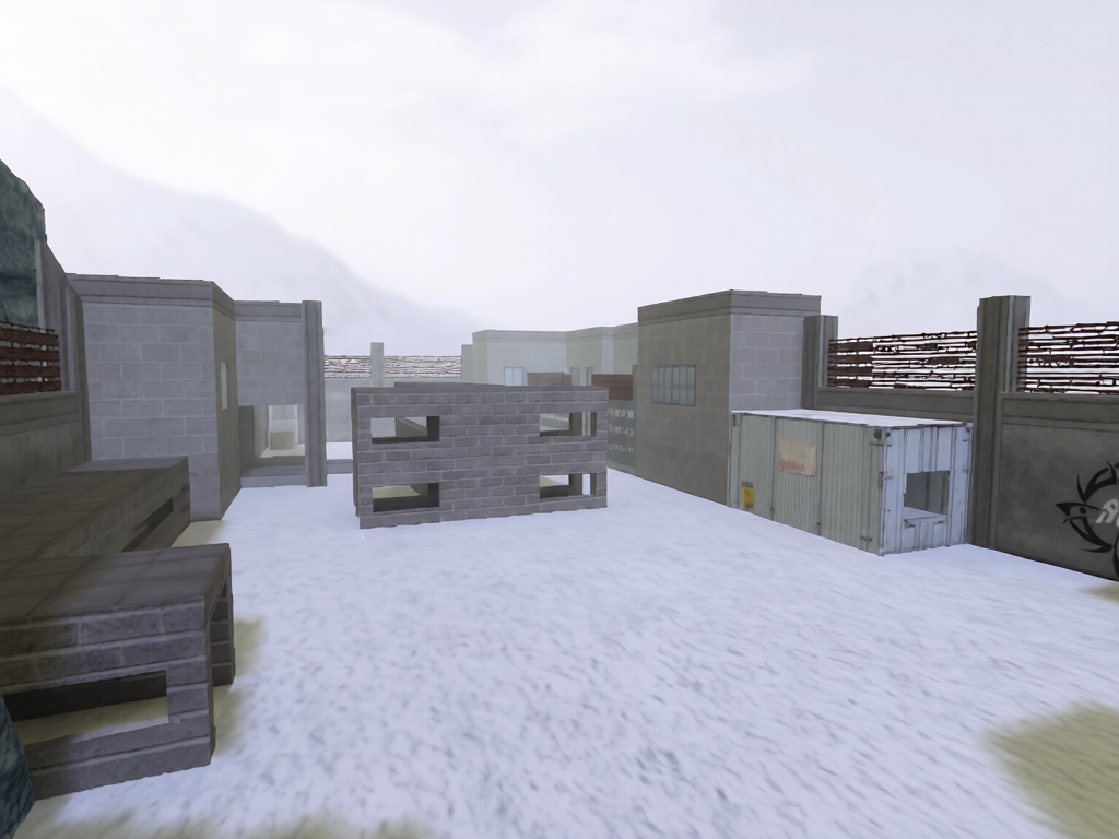 zm_nuke_winter — Counter-Strike 1.6 Zombie Mod map