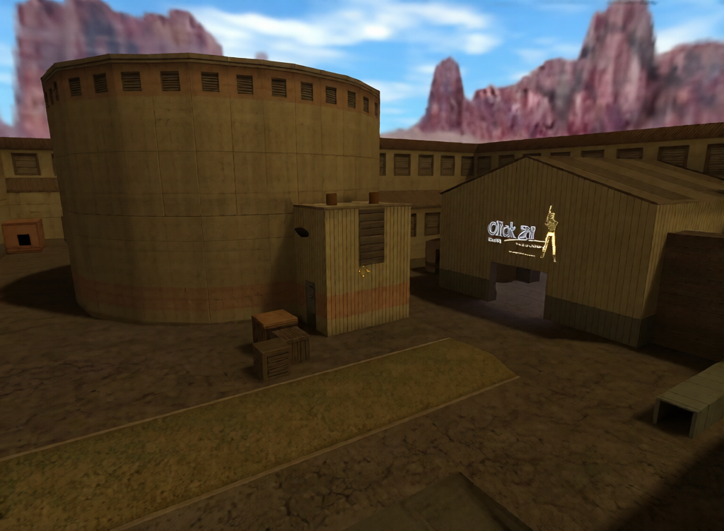 zm_nuked2_click21 — Counter-Strike 1.6 Zombie Mod map