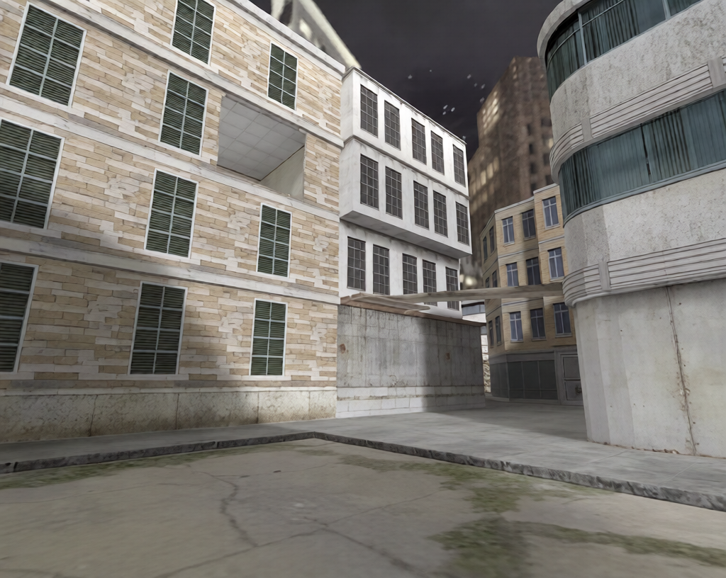 zm_oldstreet_v3 — Counter-Strike 1.6 Zombie Mod map