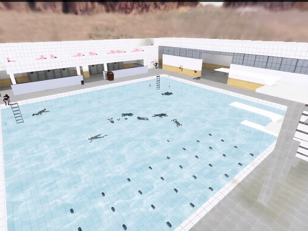 zm_pool_day_re_b6 — Counter-Strike 1.6 Zombie Mod map