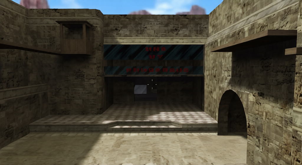 zm_queens_d2 — Counter-Strike 1.6 Zombie Mod map