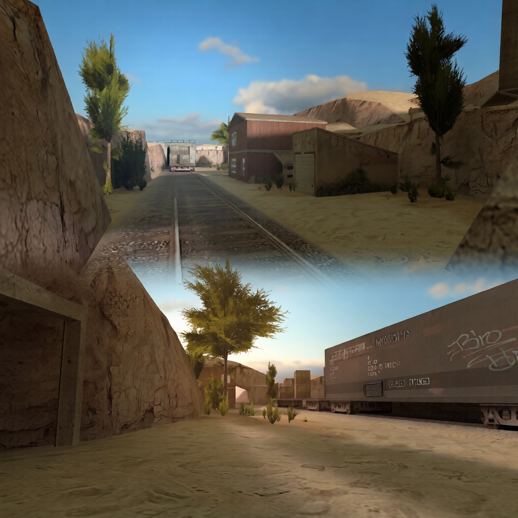 zm_riverside — Counter-Strike 1.6 Zombie Mod map