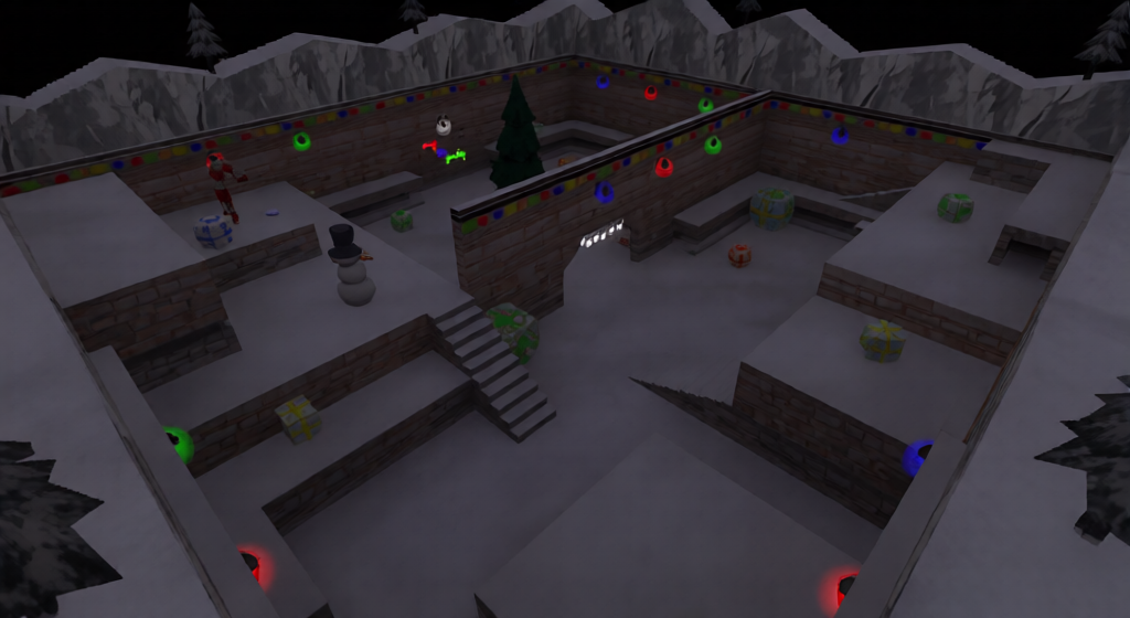 zm_snow_volta — Counter-Strike 1.6 Zombie Mod map