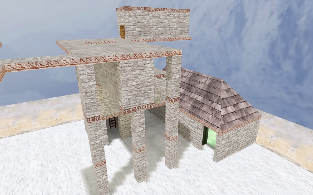 zm_snowbase2 — Counter-Strike 1.6 Zombie Mod map