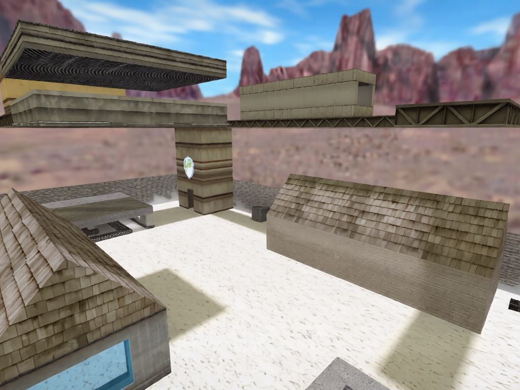 zm_snowbase_b — Counter-Strike 1.6 Zombie Mod map