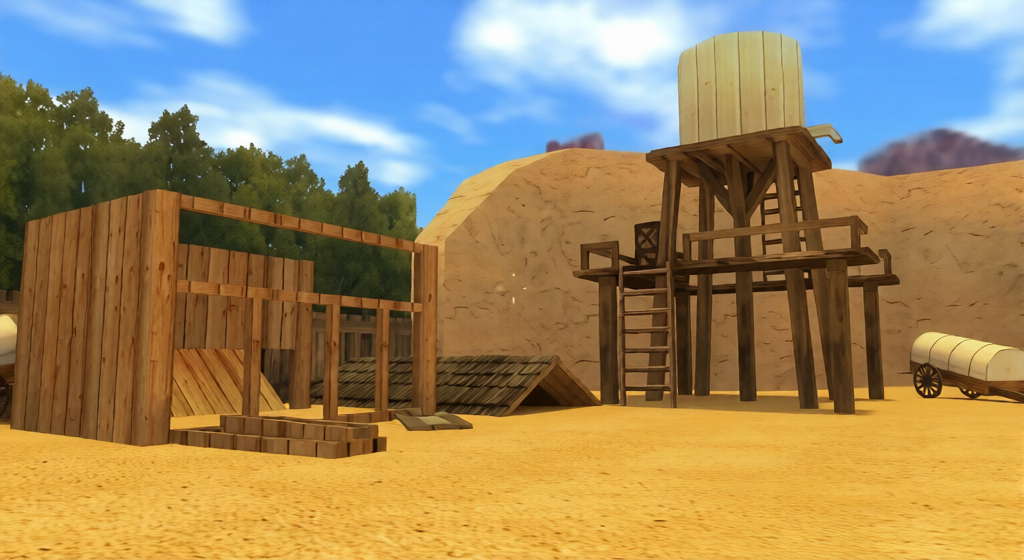 zm_western — Counter-Strike 1.6 Zombie Mod map