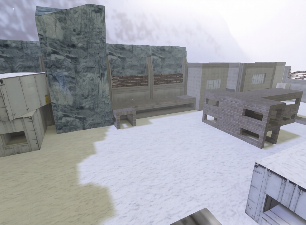 zm_winter — Counter-Strike 1.6 Zombie Mod map