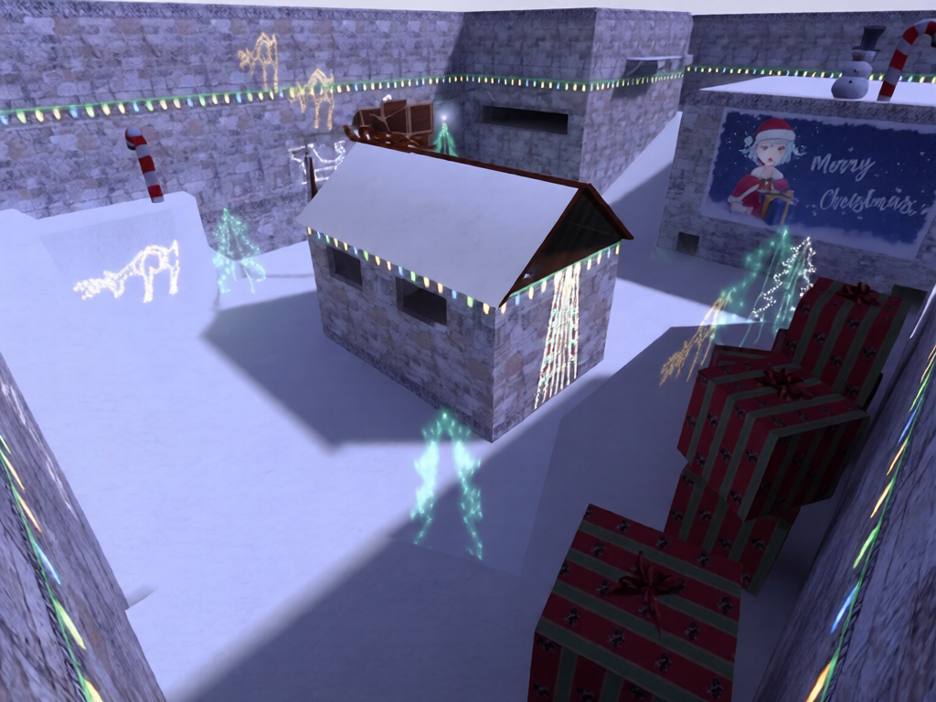 zm_xopom_town_xmas — Counter-Strike 1.6 Zombie Mod map