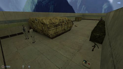 Bad Training — Sven Co-op map screenshot