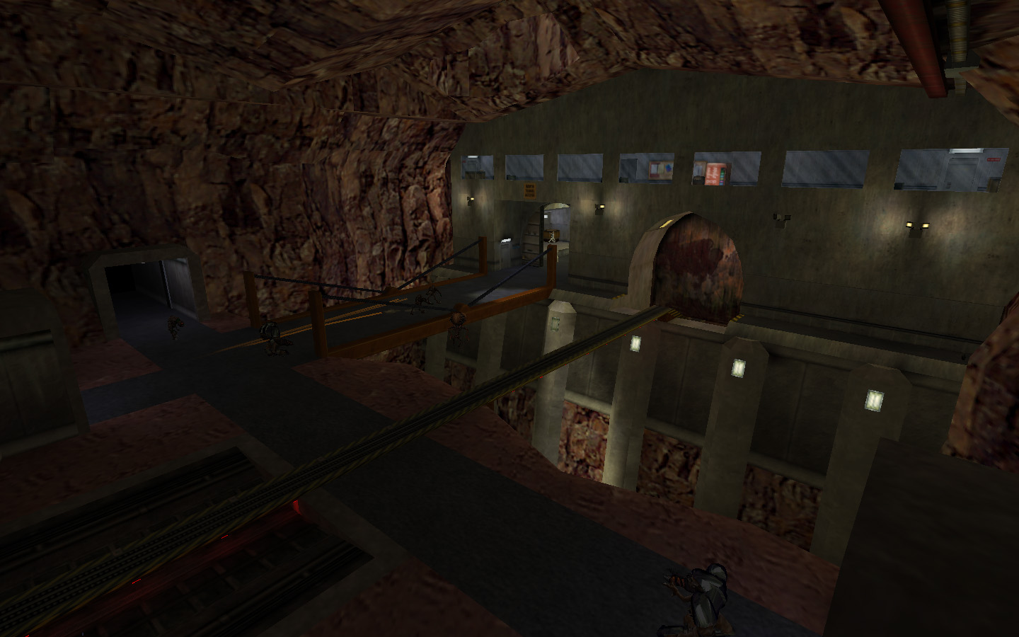 Between A Rock And A Hard Place — Sven Co-op map screenshot