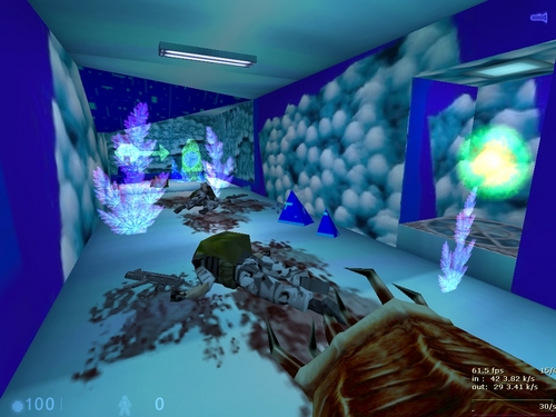 Bluecell Puzzle — Sven Co-op map screenshot
