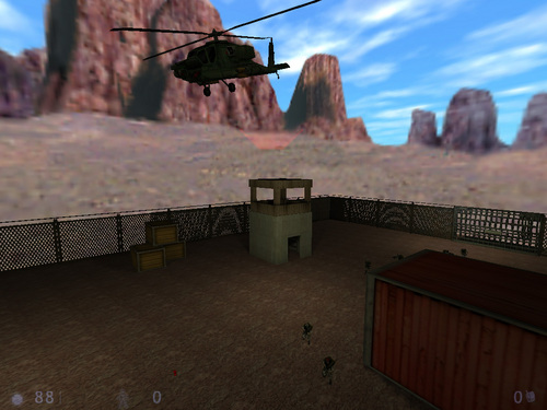 Camp — Sven Co-op map screenshot