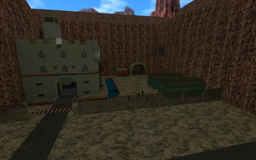 Castle Defence — Sven Co-op map screenshot