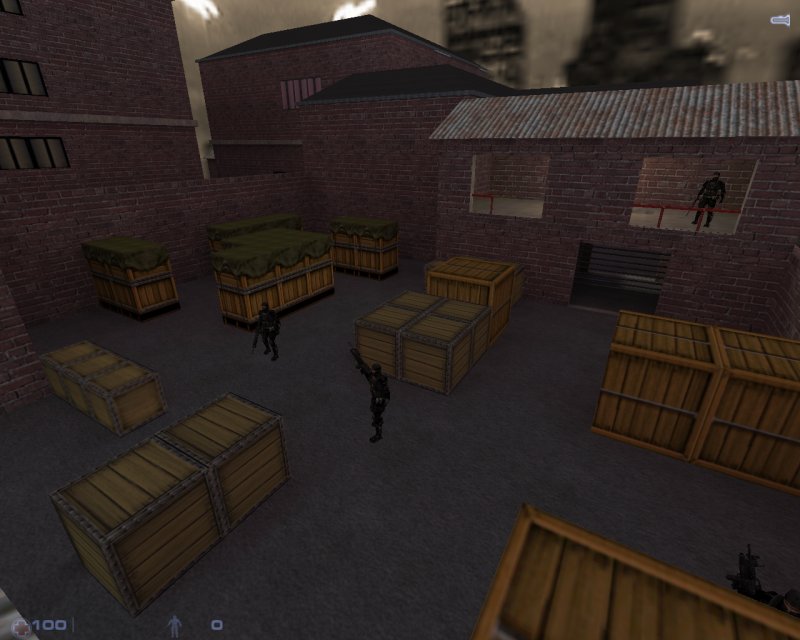Civil Defence — Sven Co-op map screenshot