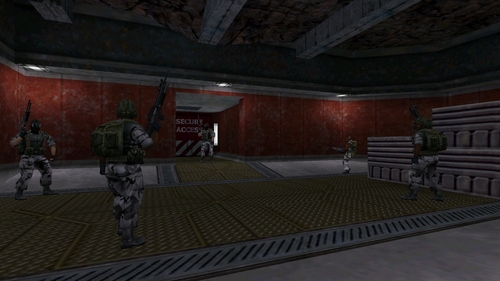 Clone Lab — Sven Co-op map screenshot