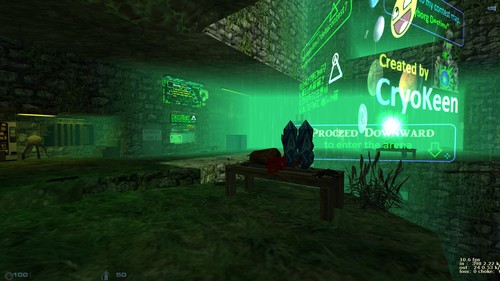 Cyborg Destiny: Cybernetic Darkmoon Project — Sven Co-op map screenshot