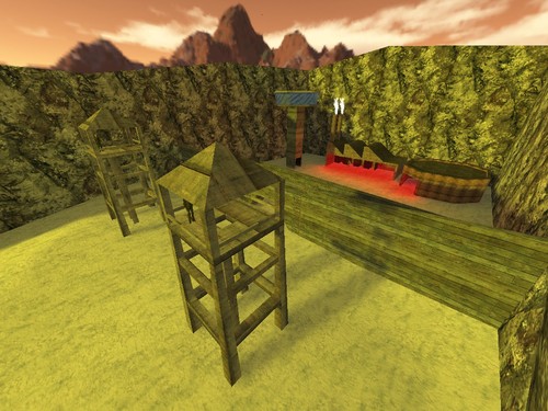 Defend The Fort — Sven Co-op map screenshot