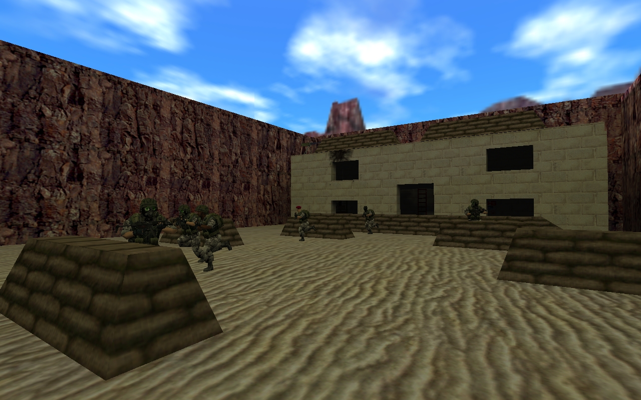 Defend — Sven Co-op map screenshot